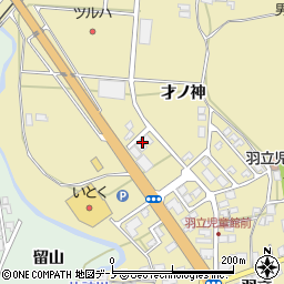 秋田県男鹿市船川港比詰大巻26-4周辺の地図