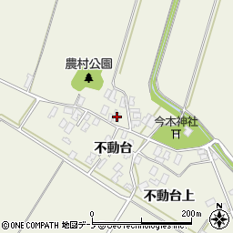 秋田県潟上市天王不動台56周辺の地図