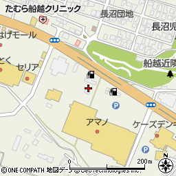 秋田県男鹿市船越内子187周辺の地図