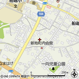 秋田県男鹿市船越内子20周辺の地図