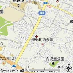 秋田県男鹿市船越内子21周辺の地図
