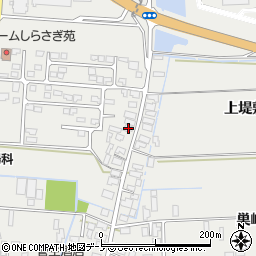 秋田県潟上市飯田川飯塚飯塚90周辺の地図