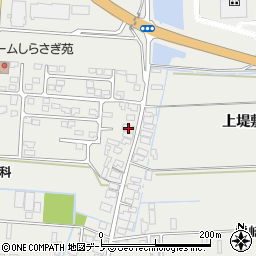 秋田県潟上市飯田川飯塚飯塚86周辺の地図