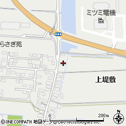 秋田県潟上市飯田川飯塚飯塚142周辺の地図