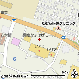 秋田県男鹿市船越内子218周辺の地図