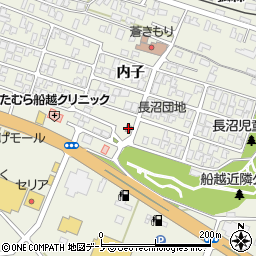 長沼会館周辺の地図