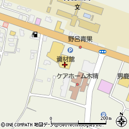 秋田県男鹿市船越内子282-1周辺の地図