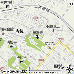 善昌寺周辺の地図