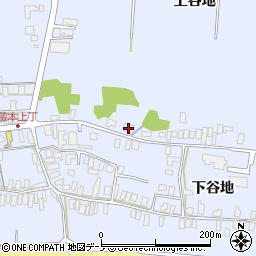 秋田県男鹿市脇本脇本内郷周辺の地図