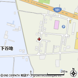 秋田県男鹿市船越内子294周辺の地図
