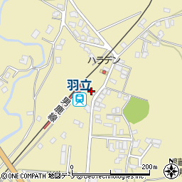 秋田観光バス周辺の地図