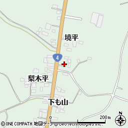 岩手県盛岡市寺林境平22周辺の地図