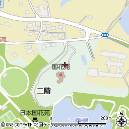 秋田県井川町（南秋田郡）浜井川（二階）周辺の地図