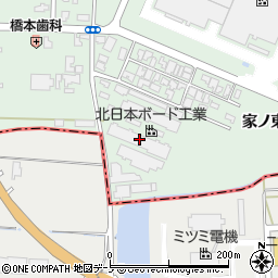 北日本ボード工業株式会社周辺の地図
