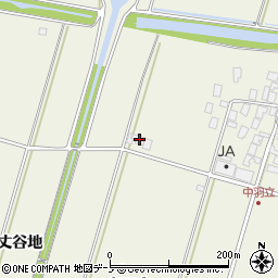 秋田県潟上市天王中羽立311周辺の地図