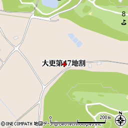岩手県八幡平市大更第４７地割周辺の地図