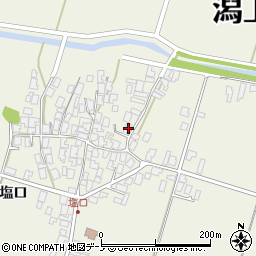 秋田県潟上市天王塩口89周辺の地図