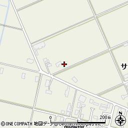 秋田県男鹿市船越サッピ周辺の地図