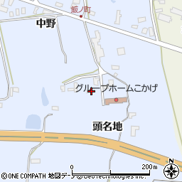 秋田県男鹿市脇本脇本頭名地周辺の地図