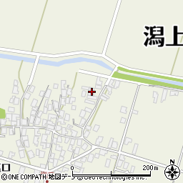 秋田県潟上市天王塩口90周辺の地図