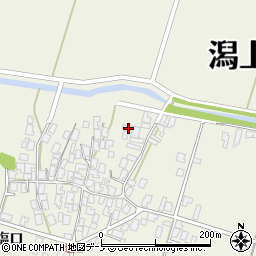 秋田県潟上市天王塩口279周辺の地図