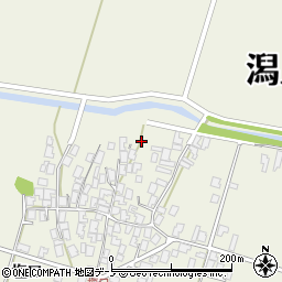 秋田県潟上市天王塩口412周辺の地図