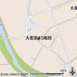 岩手県八幡平市大更第４５地割周辺の地図