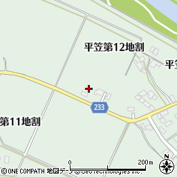 岩手県八幡平市平笠（第１２地割）周辺の地図