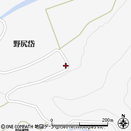 秋田県北秋田市阿仁戸鳥内野尻岱133周辺の地図