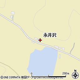 岩手県盛岡市玉山永井永井沢周辺の地図