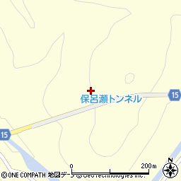 秋田八郎潟線周辺の地図