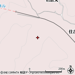 秋田県男鹿市脇本田谷沢（住吉）周辺の地図