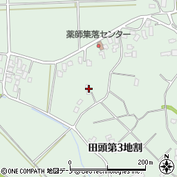 岩手県八幡平市田頭第３地割周辺の地図