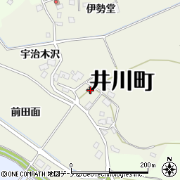 井川町公民館宇治木分館周辺の地図