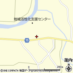 秋田県南秋田郡五城目町馬場目周辺の地図