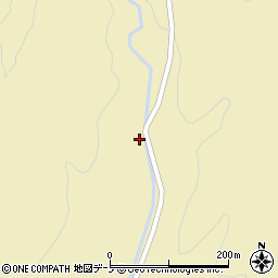 岩手県下閉伊郡岩泉町門雷峠17周辺の地図