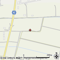 秋田県男鹿市船越根木52-2周辺の地図