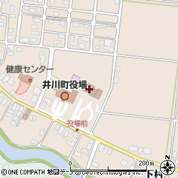 井川町公民館町民図書室周辺の地図