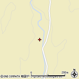 岩手県下閉伊郡岩泉町門雷峠15周辺の地図