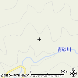 秋田県男鹿市戸賀加茂青砂横道周辺の地図