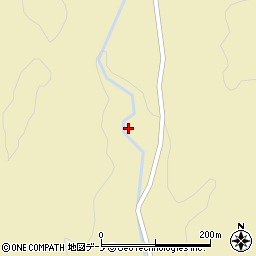 岩手県下閉伊郡岩泉町門雷峠29周辺の地図