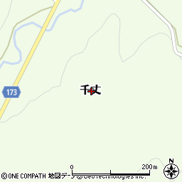 岩手県下閉伊郡田野畑村千丈周辺の地図