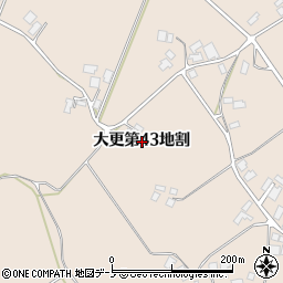 岩手県八幡平市大更（第４３地割）周辺の地図