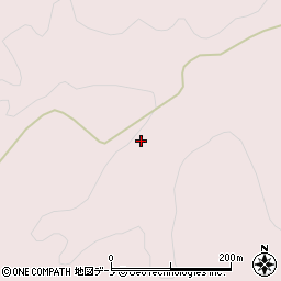 秋田県男鹿市船川港仁井山丑沼周辺の地図