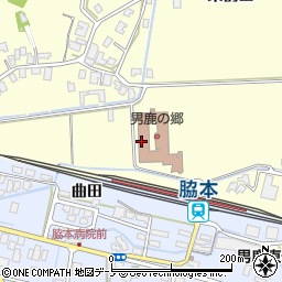 秋田県男鹿市脇本富永南前田周辺の地図