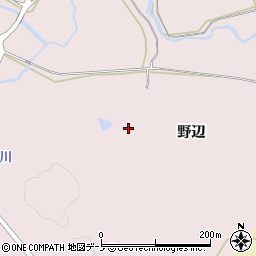 秋田県男鹿市船川港仁井山（野辺）周辺の地図