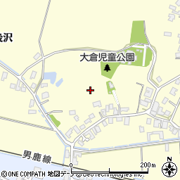 秋田県男鹿市脇本富永周辺の地図