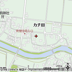 秋田県南秋田郡井川町今戸カチ田周辺の地図