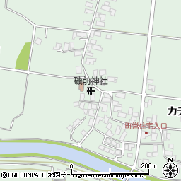 磯前神社周辺の地図