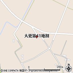 岩手県八幡平市大更（第４１地割）周辺の地図